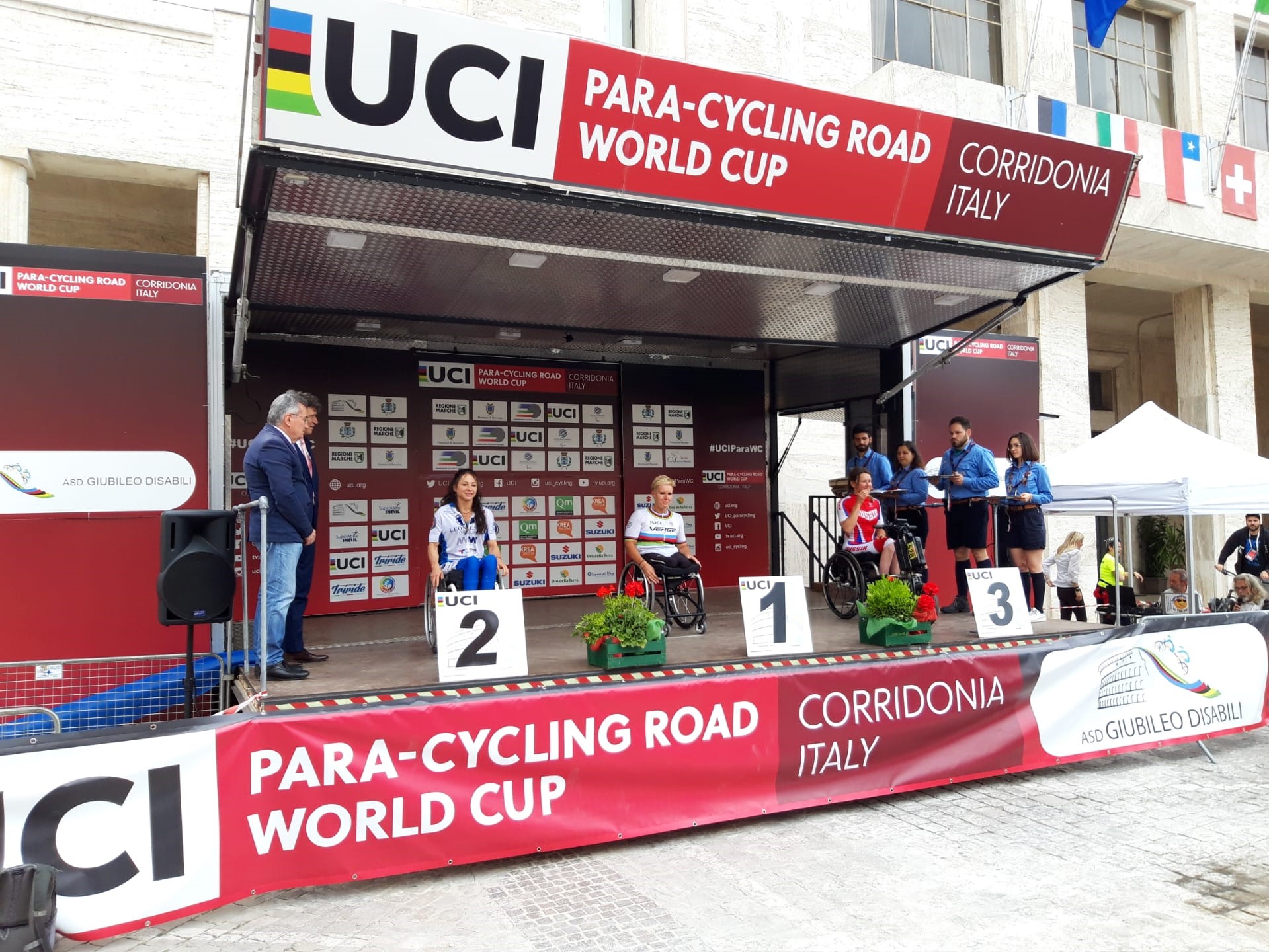 Silke Pan médaillée d’argent à la coupe du monde de handbike